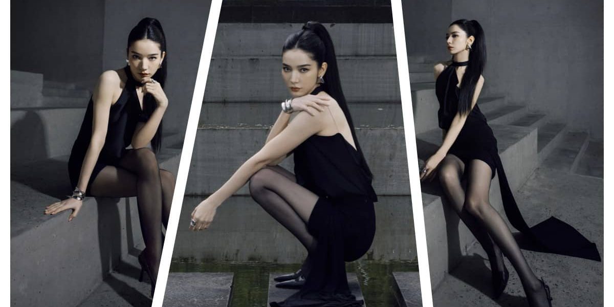 代斯，黑色礼裙搭配丝袜，酷到没朋友啊