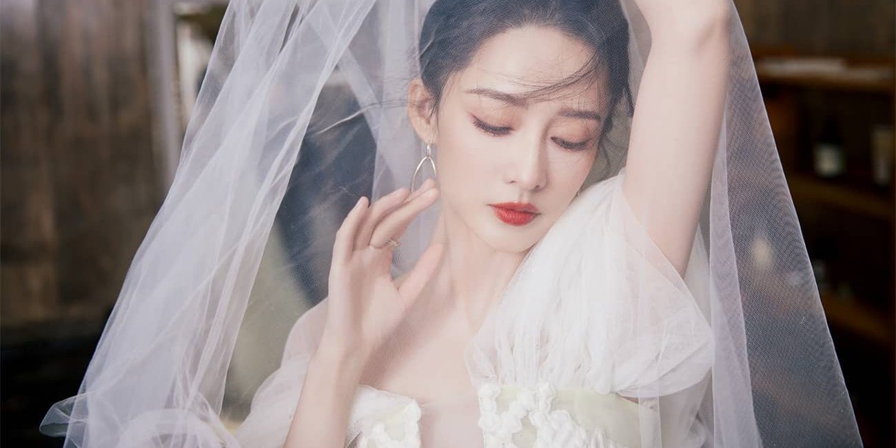 李沁姐姐的迷人纱裙