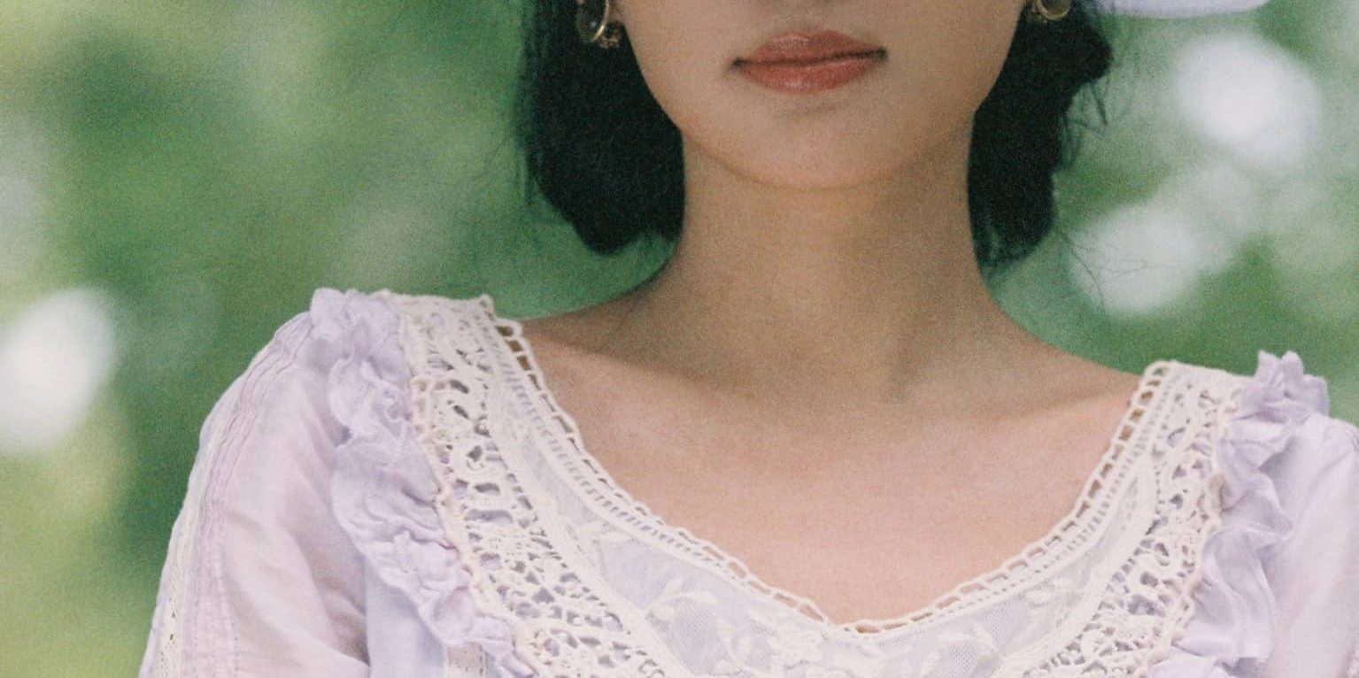 郑合惠子民国风，白纱蕾丝，复古美丽
