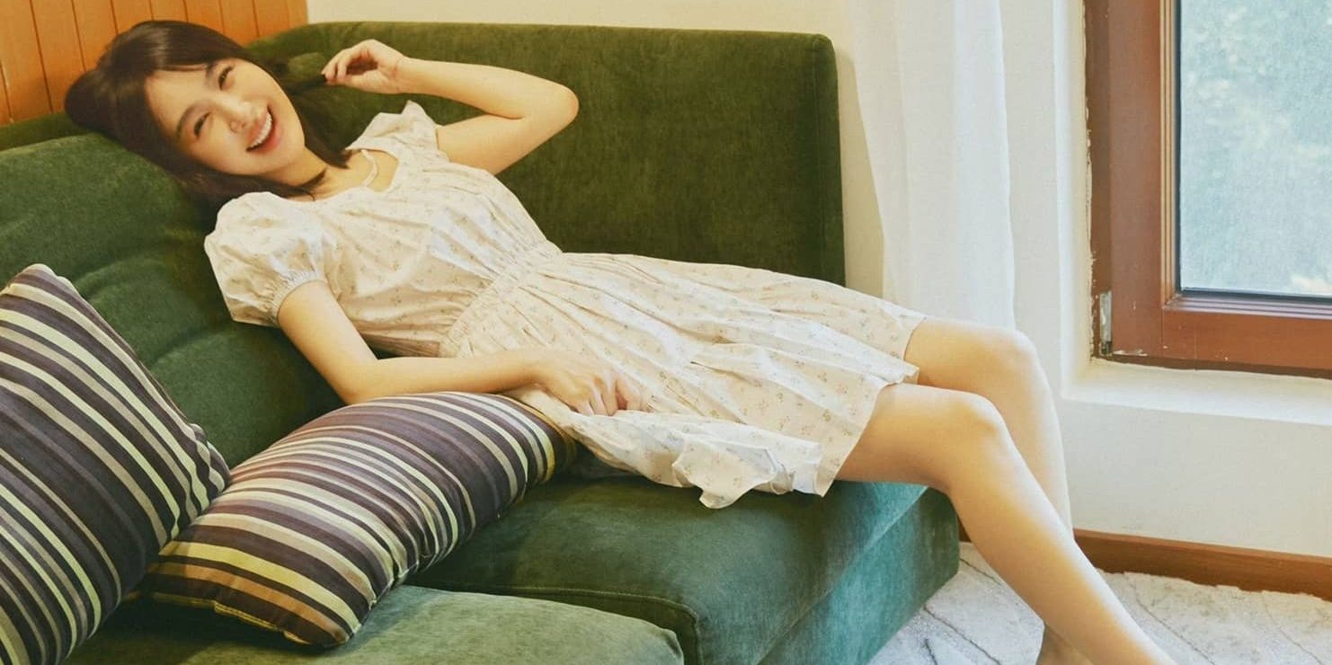 李菲儿，美貌美腿