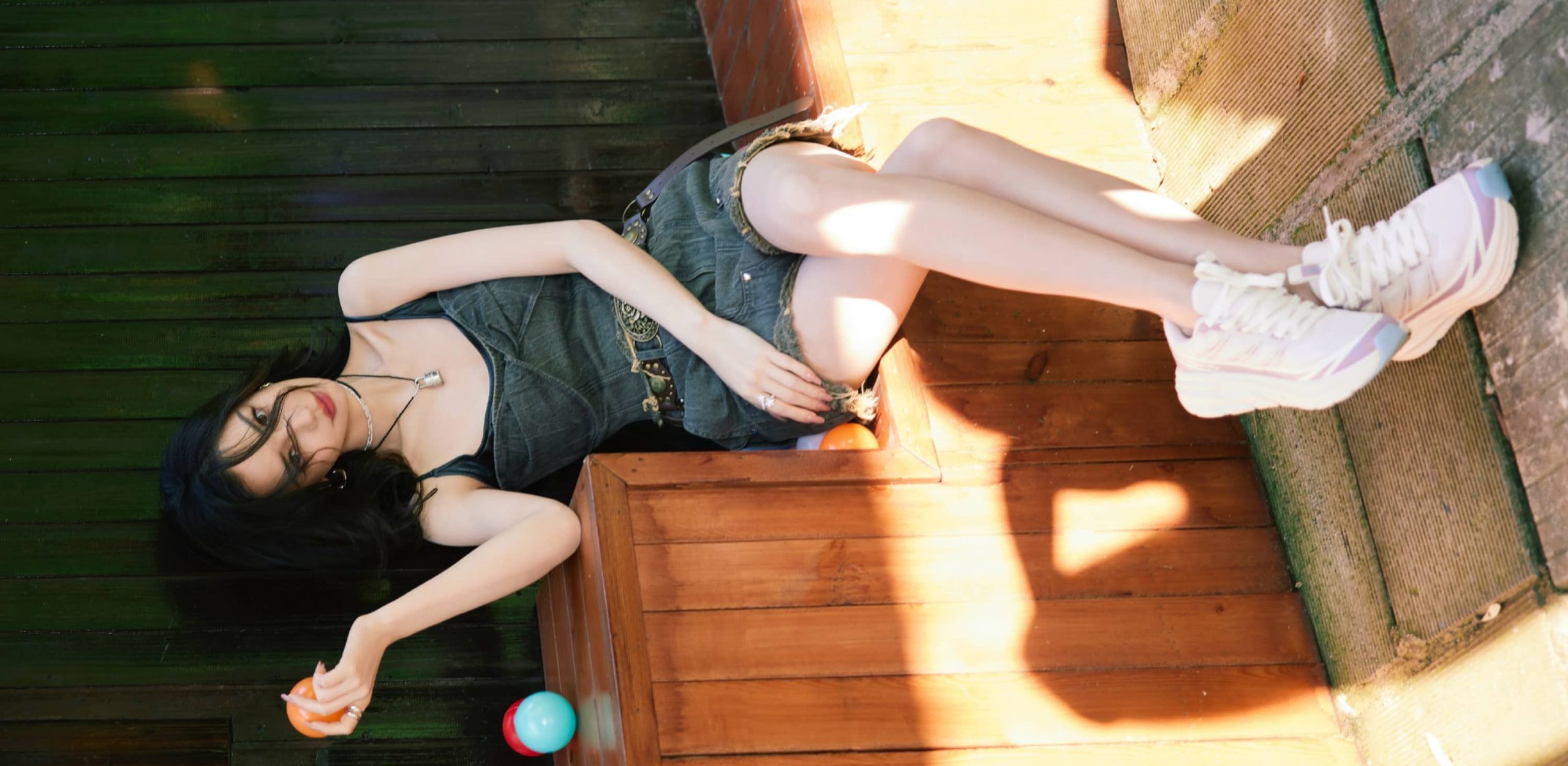 angelababy，夏日的时尚感