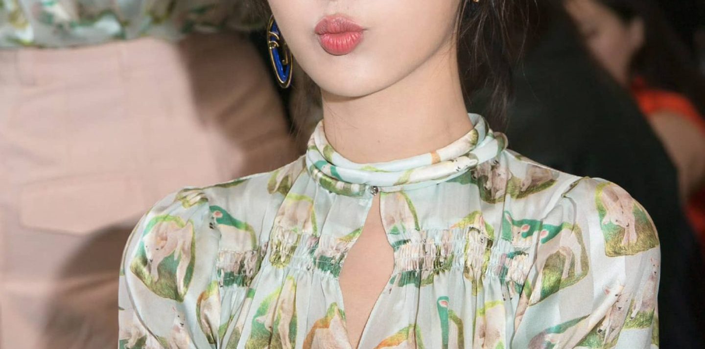 杨紫：穿鲜花长裙的小仙女