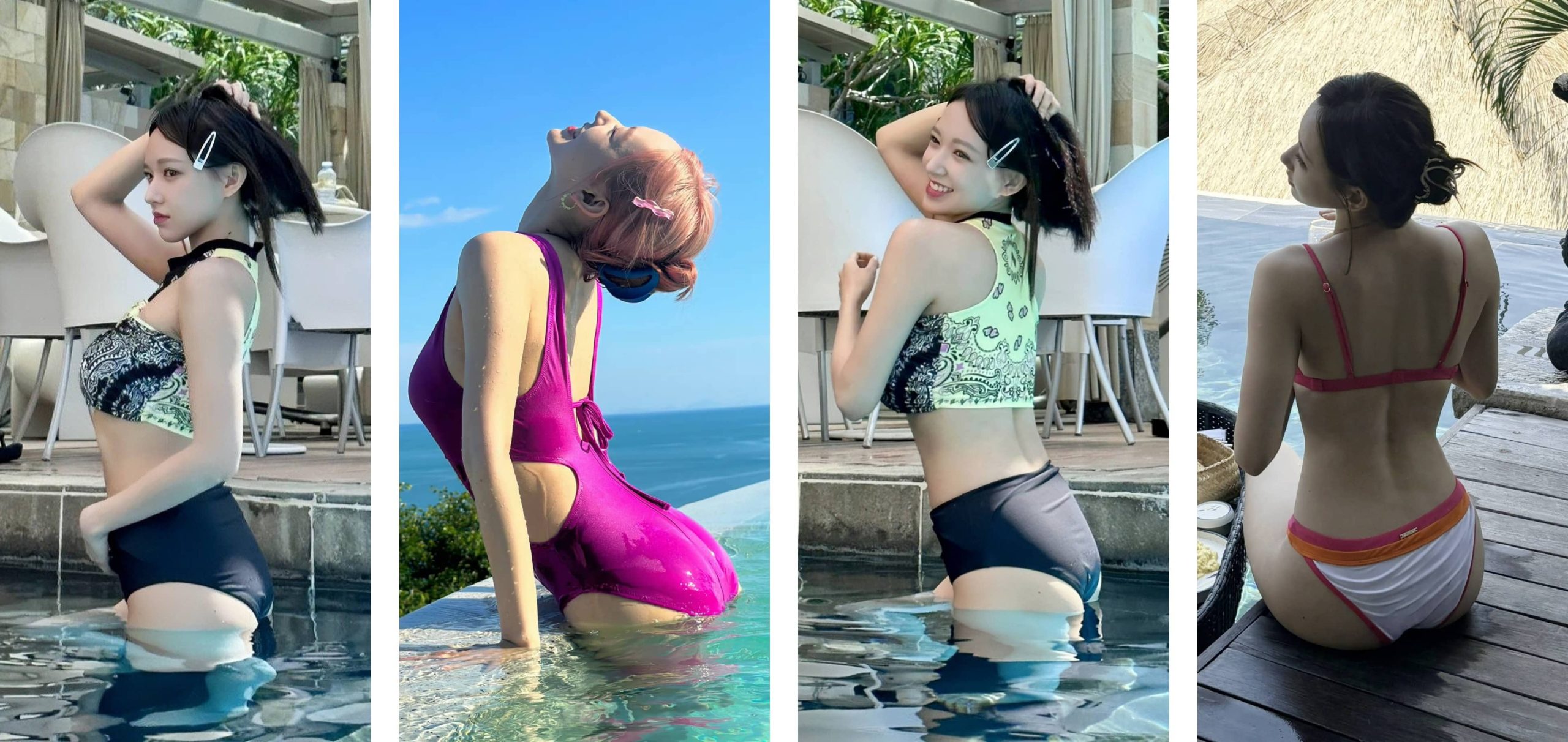 程潇泳装精选好身材