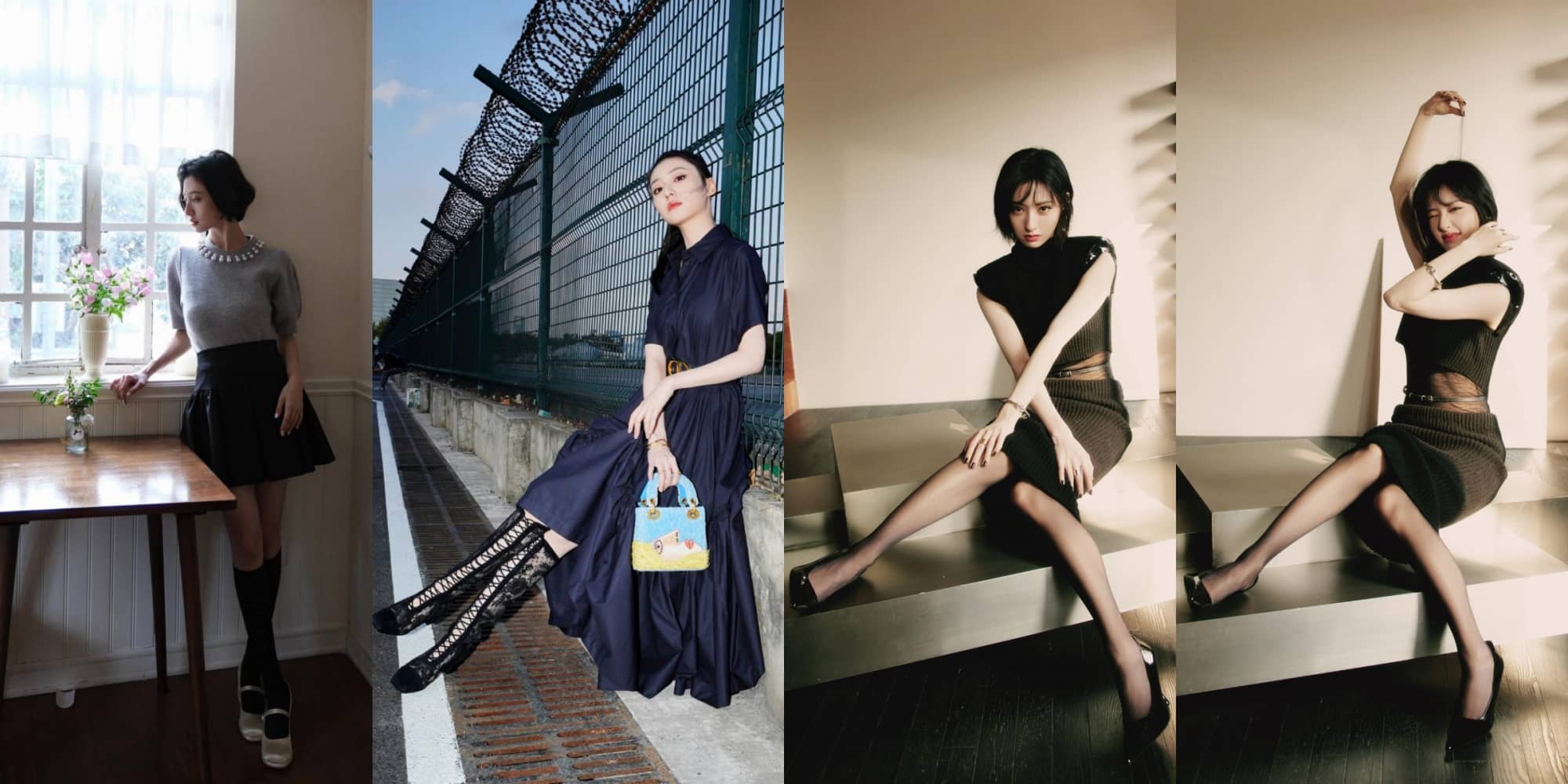 胡连馨丝袜妆造精选