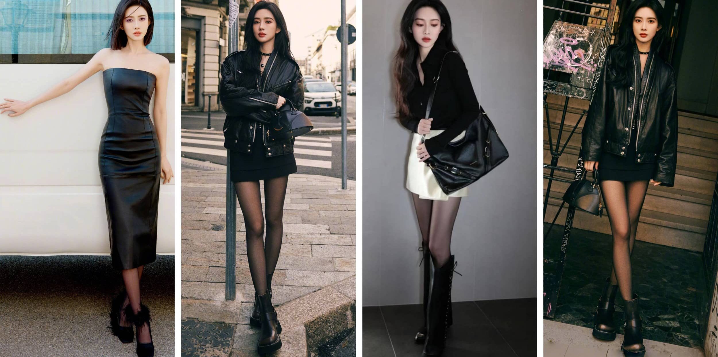 孟子义丝袜妆造美腿美图集