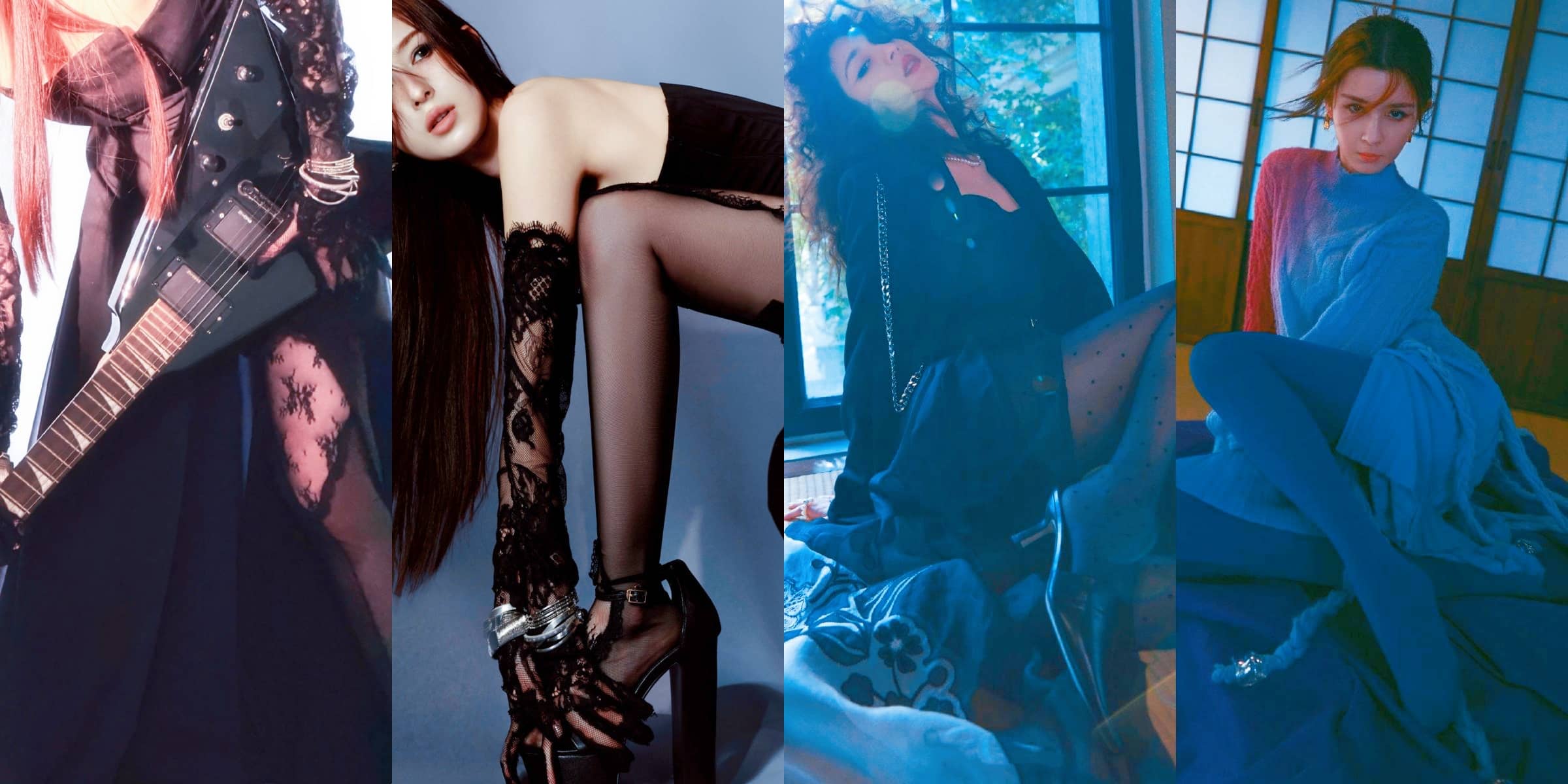 哈妮克孜丝袜妆造精选