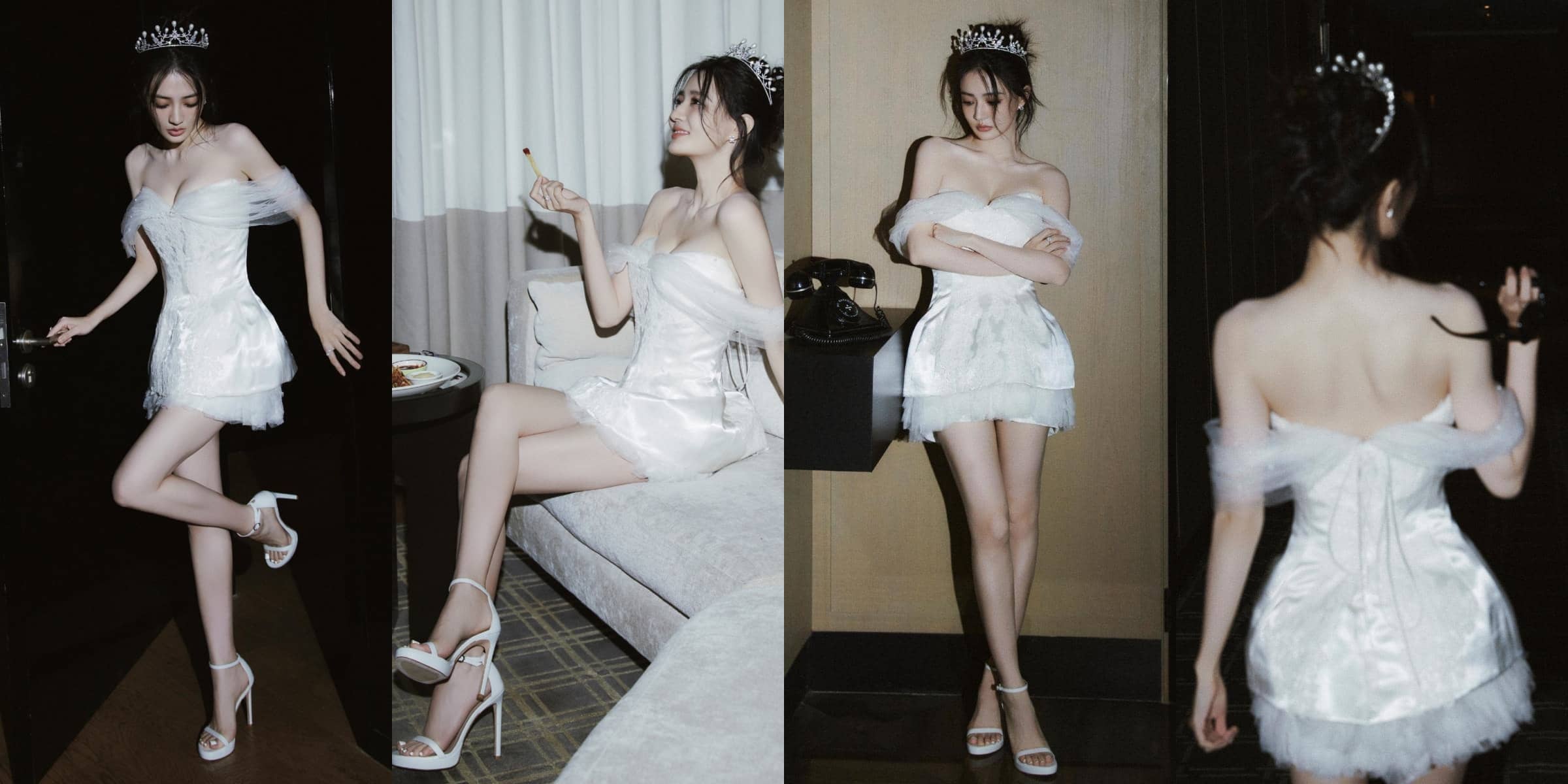 徐璐，清甜纯美，今日份美美的白雪公主