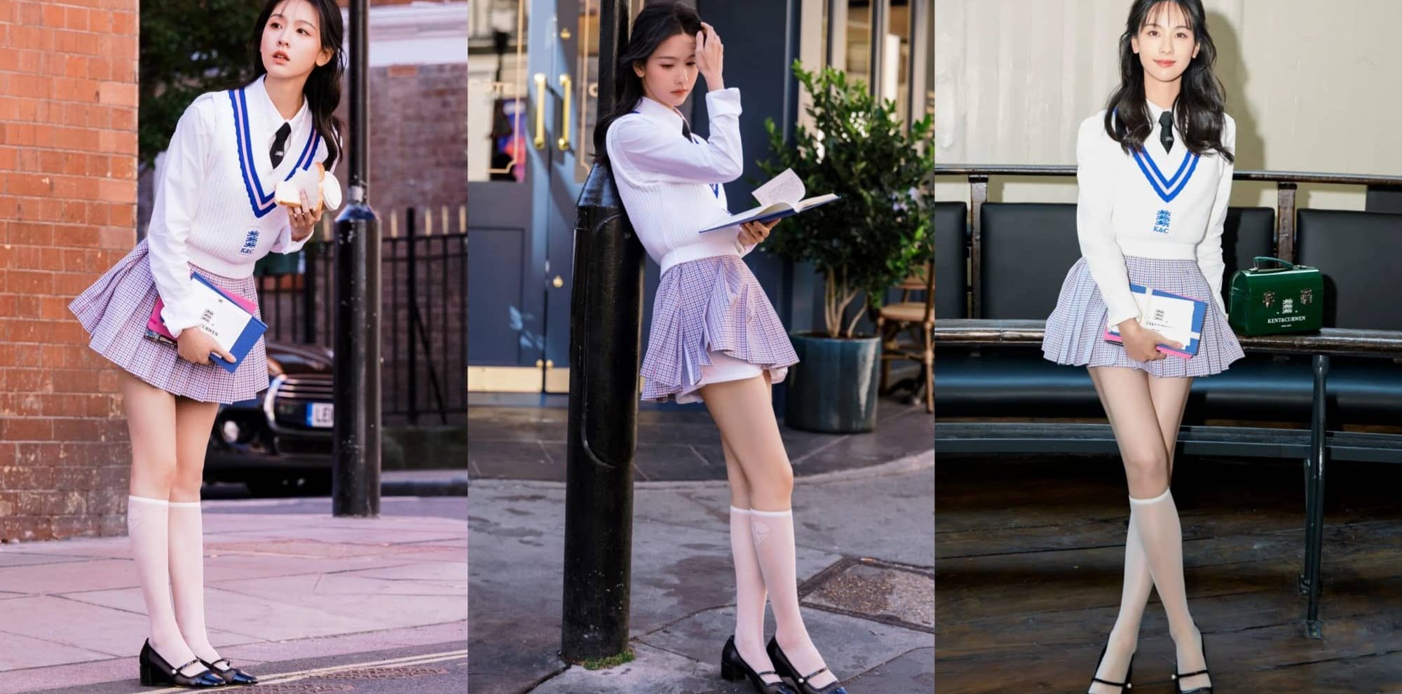 陈都灵：校服少女壁纸