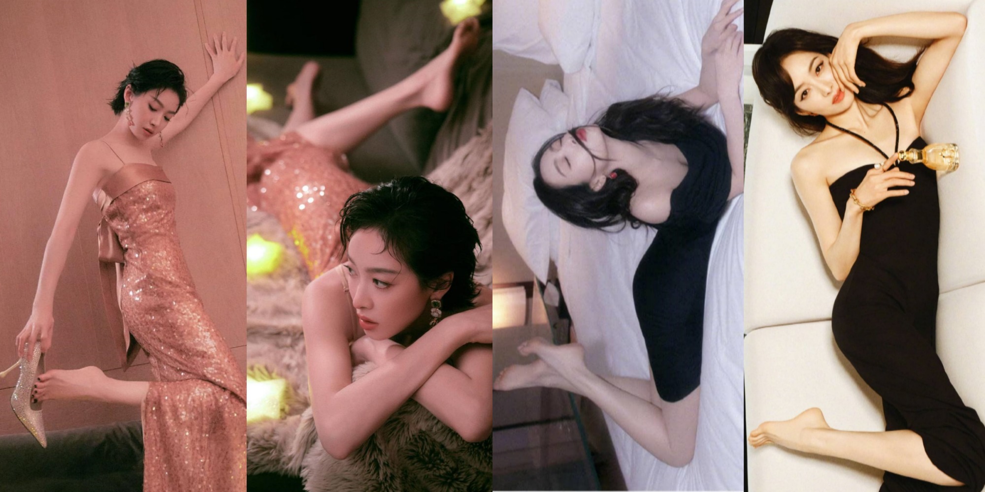 宋茜光脚丫妆造精选