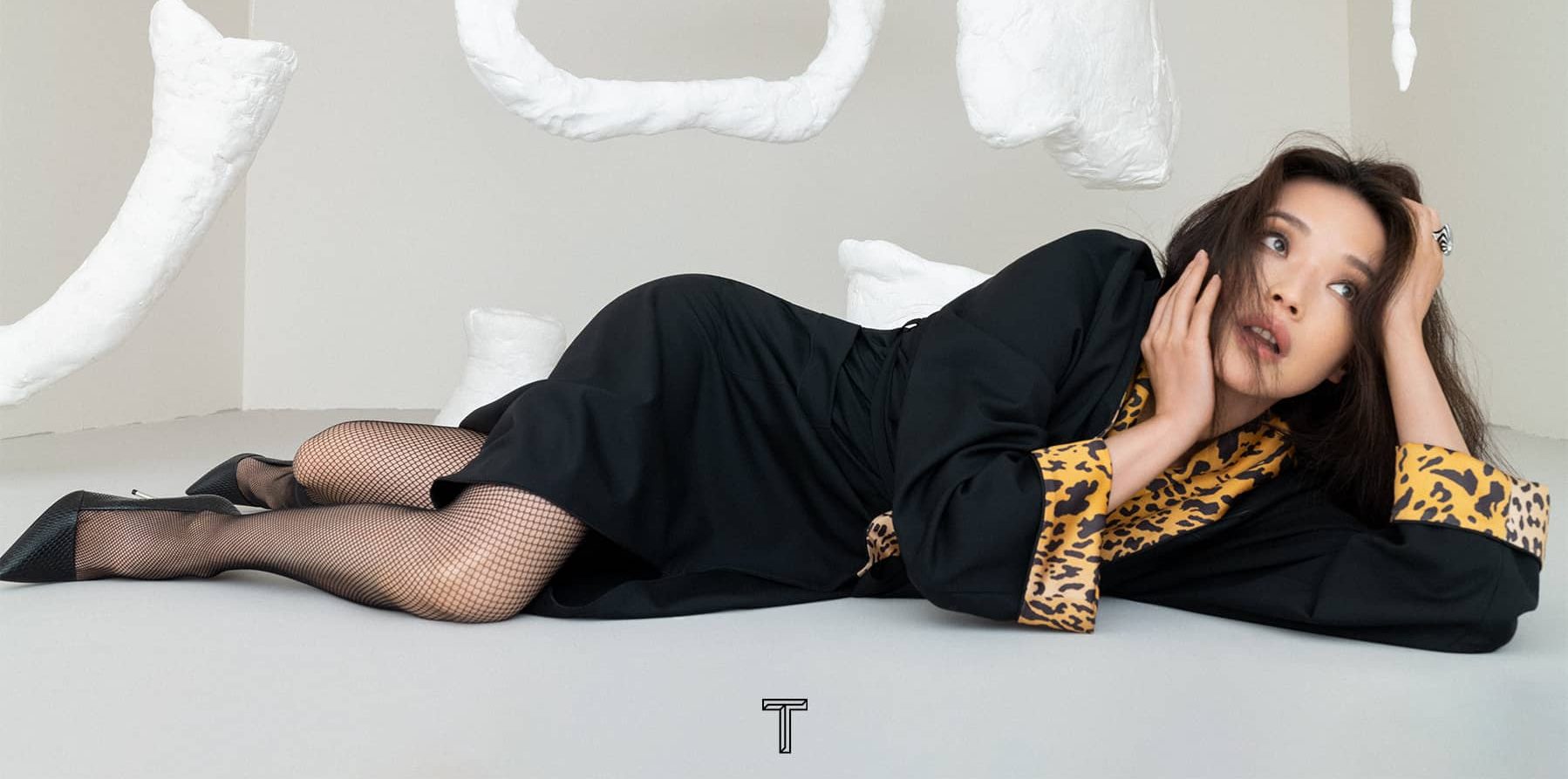 舒淇，丝袜妆造型大片精选