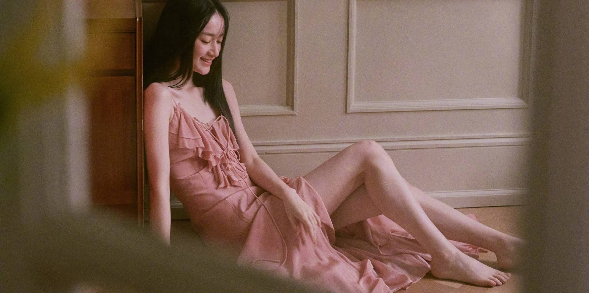 郭晓婷，浪漫男人装写真