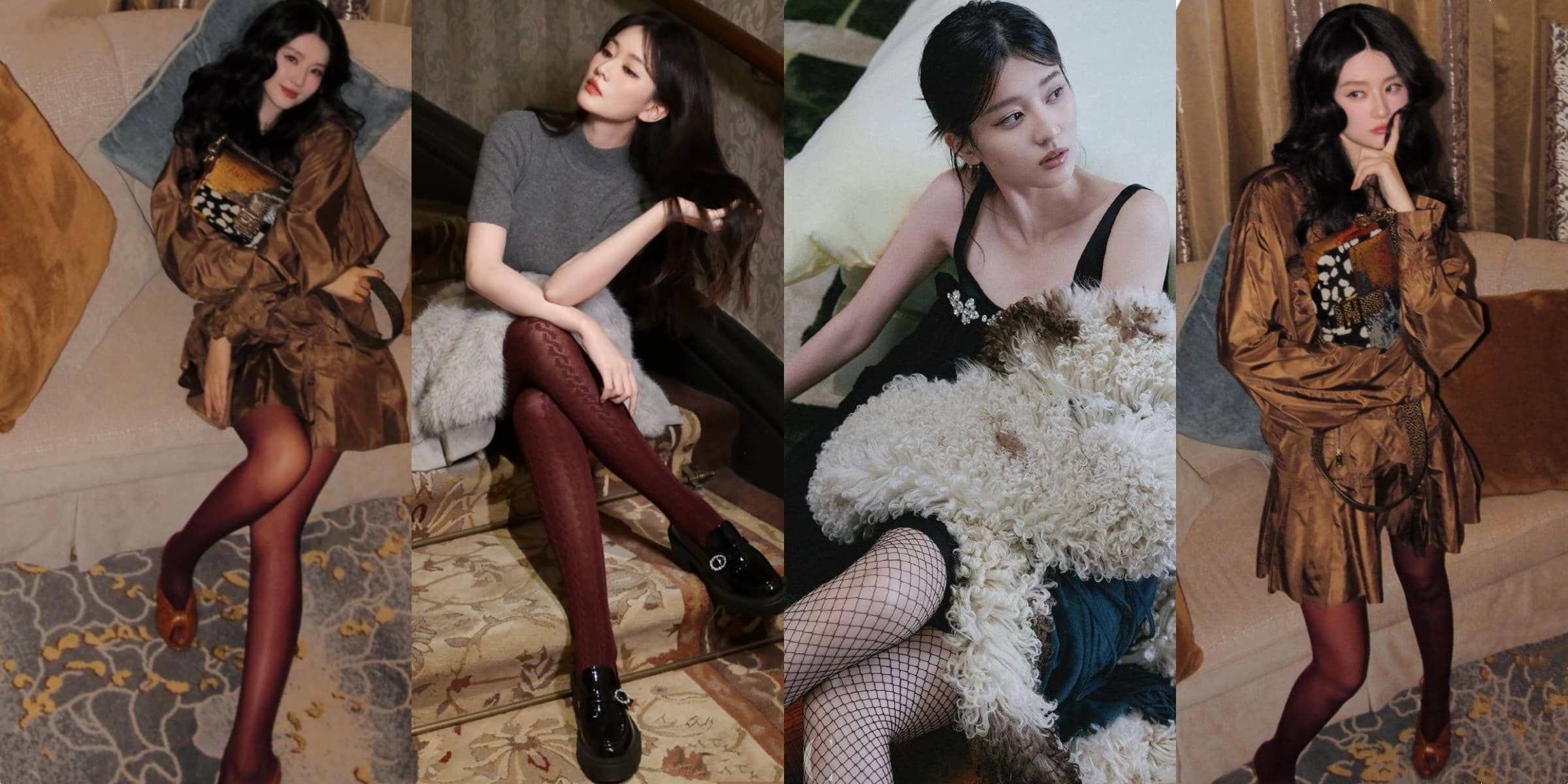 乔欣，好看的丝袜妆造精选（31图）