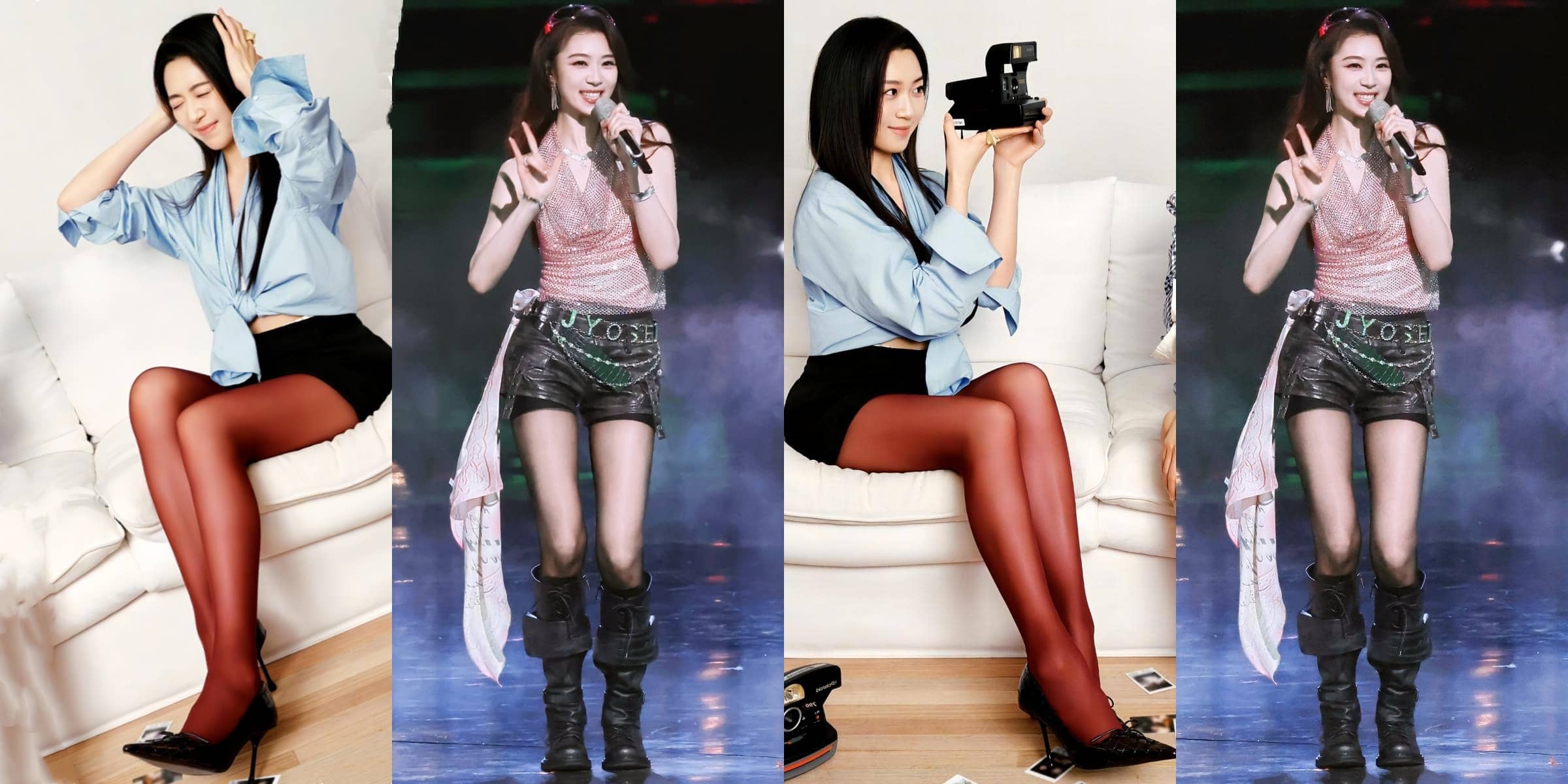 朱美吉好看的丝袜穿搭精选