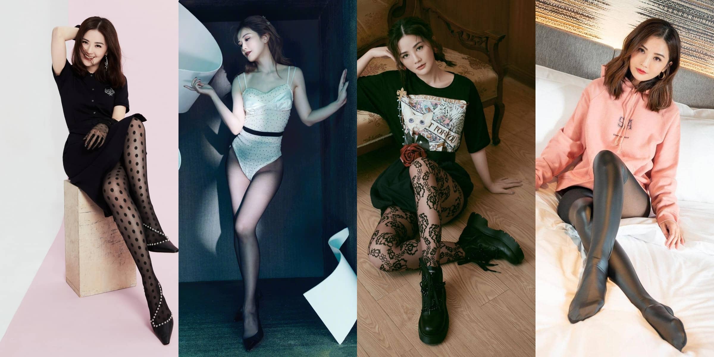 蔡卓妍阿sa丝袜妆造精选