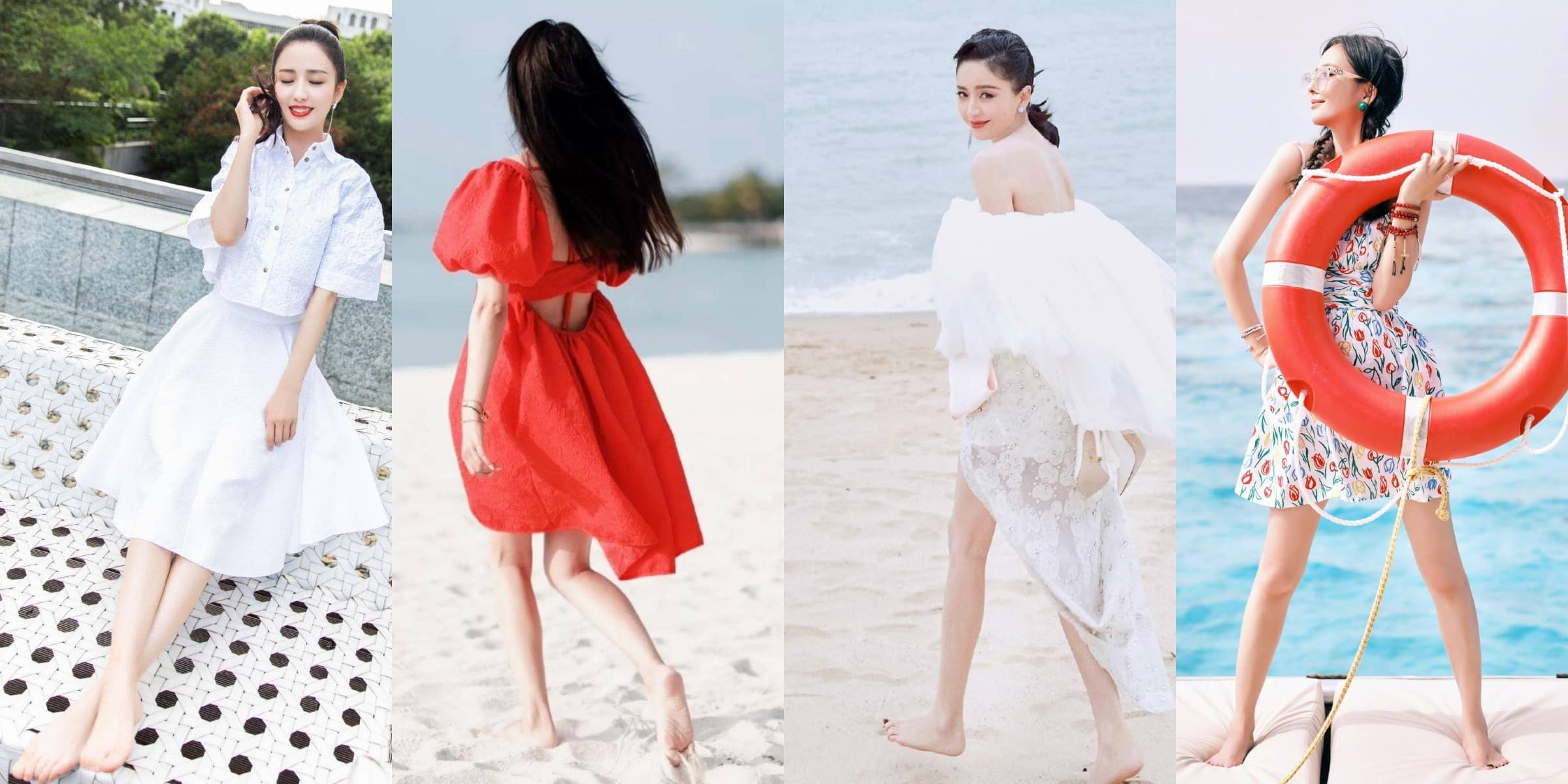 佟丽娅：光脚美腿，温柔且优雅(18图片)