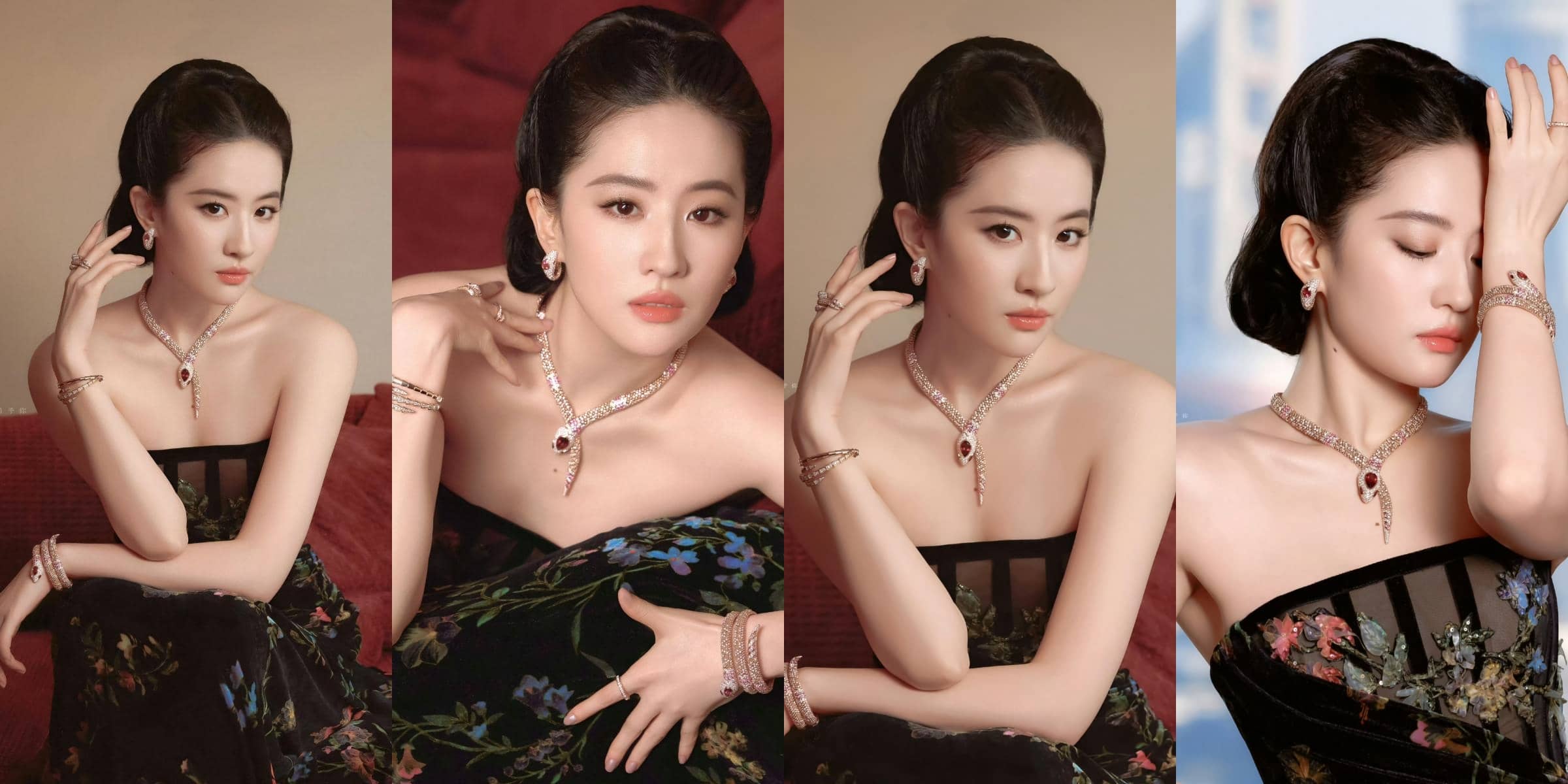 刘亦菲：宝格丽，优雅大气、浪漫出彩