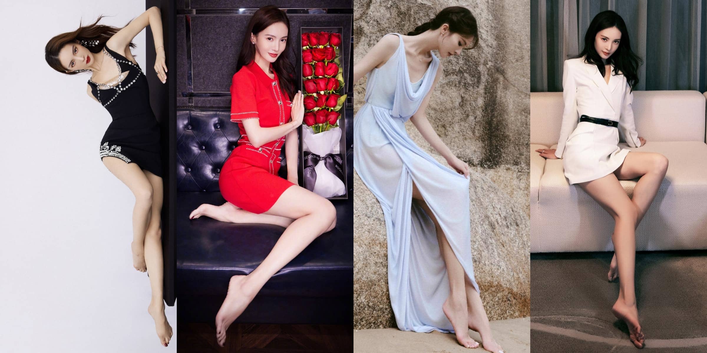 💕金晨｜光脚丫妆造精选(42图)
